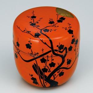 茶道具 梅月棗（淡々斎好写） : 茶道具春日園ヤフー店 - 通販 - Yahoo