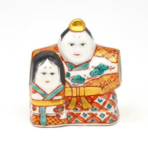 茶道具 香合 干支 午 干支香合 羽子板 飾り馬 水無月窯 干支午 御題明