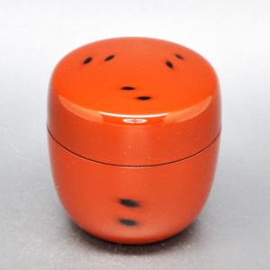 漆器 菓子器　一閑張　干菓子盆　茶道具 茶道具 菓子器 干菓子器 干菓子盆 四方盆 一閑張 謡本張 鶴亀