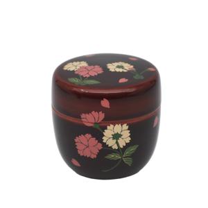 茶道具 棗 筑城筑良作 高台寺蒔絵大棗 木製・本漆塗・切合口 : 茶道具