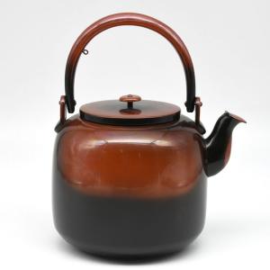 茶道具 水次 水注 腰黒薬缶 腰黒やかん 浄益形 伊藤政治作 一政 茶道具 水次 水注 腰黒薬缶 腰黒やかん 浄益形 伊藤政治作 一政