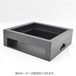 茶道具 炉縁 真塗 本漆 戸塚富悦作 真塗り 利休炉縁 茶道 : 茶道具