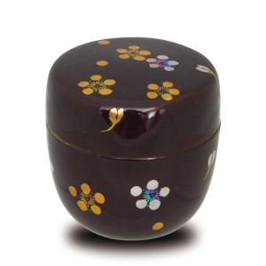 茶道具 棗 中棗 虫の音蒔絵 黒川和禅 桐箱 : 新古茶道具 さかい ヤフー