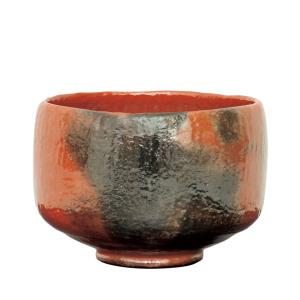 茶道具 茶碗 高台寺窯 志村 綜山 作 赤楽茶碗 : 茶道具専門店 (有)菊池