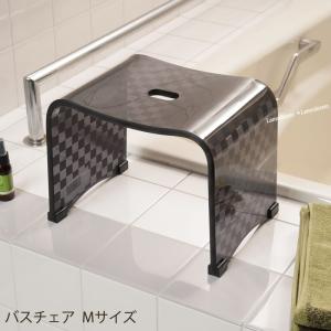 お得◎新品未使用　アクリル　バスチェア　センコー　チェッカー　L アイボリー senkomat_nbs-14-
