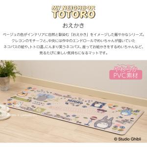 キッチンマット 120cm となりのトトロ 拭...の詳細画像1