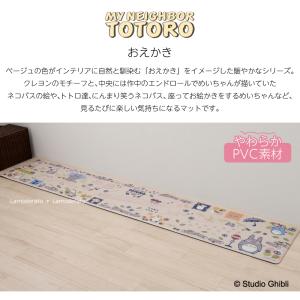 キッチンマット 240cm となりのトトロ 拭...の詳細画像1