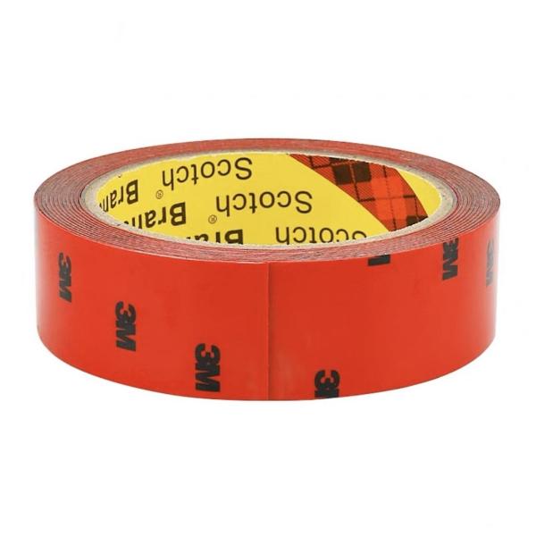 3M 車用両面テープ 1枚 強力両面テープ 車輛用 幅30mm×長さ3m×厚さ0.8mm  両面テー...