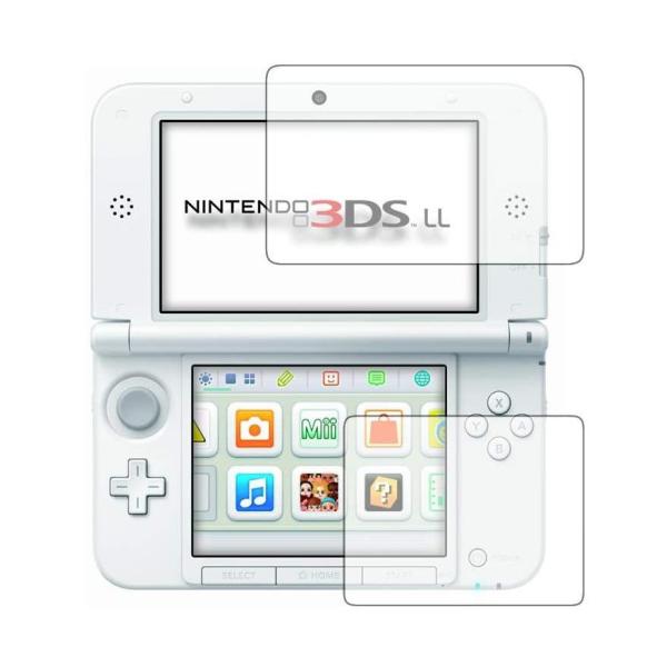 「NEW」Nintendo 3DS LL 専用の液晶保護フィルム　TPU液晶保護フィルム 指紋防止　...