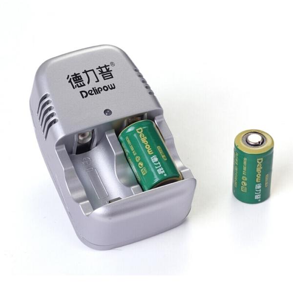 「WASHODO」Delipow CR2充電器 2本リチウム電池対応 専用急速充電器 高品質ブランド...
