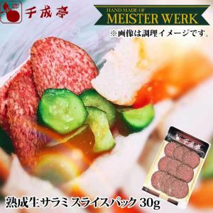 豚肉 肉 国産 ハムソーセージ 「マイスターヴェルク 熟成生サラミ 30g」 御祝 内祝 ギフト プレゼント｜sennaritei