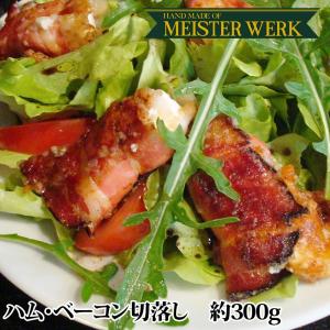 豚肉 肉 国産 ハム・ベーコン切落し　約300g 御祝 内祝