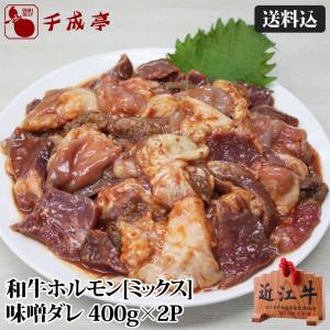 牛肉 肉 和牛 「ホルモン ミックス味噌ダレ 800g」 [送料込]