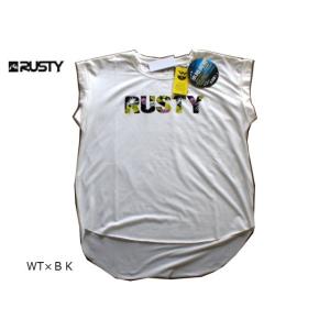 ラスティ水陸両用水着＆ラッシュガードRUSTY431レディースUVカットラッシュTシャツ　　　　　　　クイックドライ（吸汗速乾）｜sennin