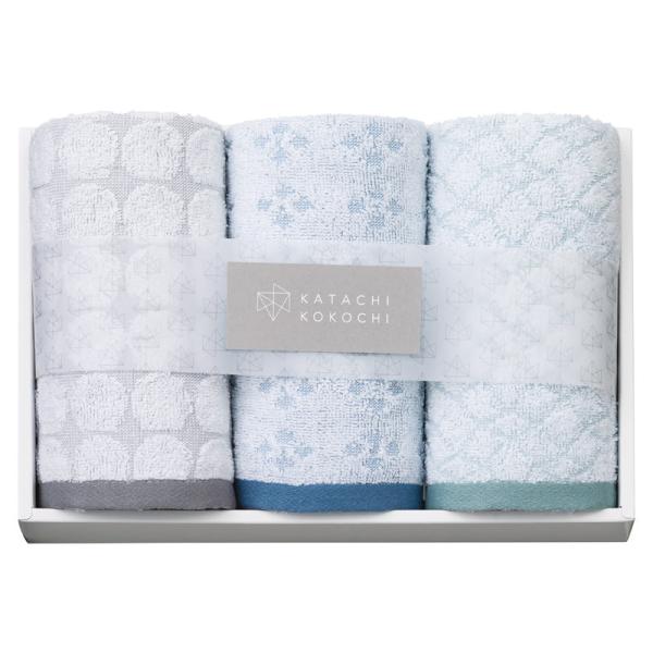 KATACHI KOKOCHI（カタチココチ） フェイスタオル3P K-20150