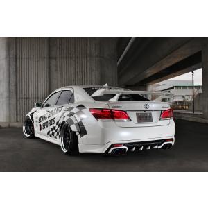 センスブランド 210クラウン アスリート 後期 リアハーフ スポイラー