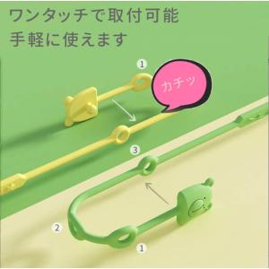 おしゃぶりホルダー 1本 シリコン トイストラ...の詳細画像3