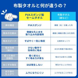 セームタオル 大判 サイズ L タオル 大きめ...の詳細画像4