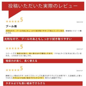 セームタオル 大判 サイズ L 2枚 セット ...の詳細画像2