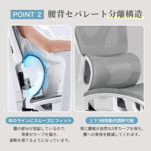 オフィスチェア 椅子 人間工学 リクライニング...の詳細画像5