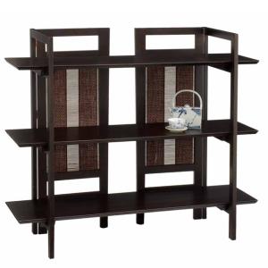 木製格子ラック ミニ おしゃれ 収納家具 オープンラック 3段