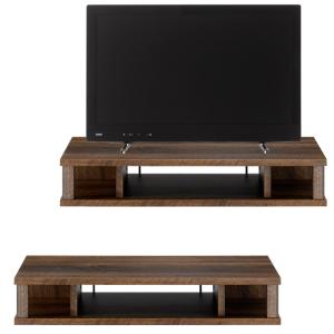 テレビ台を少しだけ「かさ上げ」するボード ちょい足しラック プラス