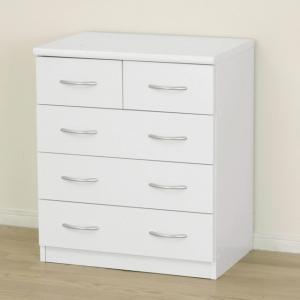 ニトリ（NITORI） 選べるチェスト50 4段 奥行55 ホワイト タンス