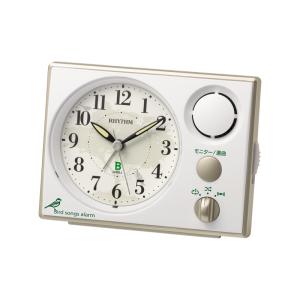 日本野鳥の会 四季の野鳥 報時掛時計408 木枠 茶色 8MN408SR06