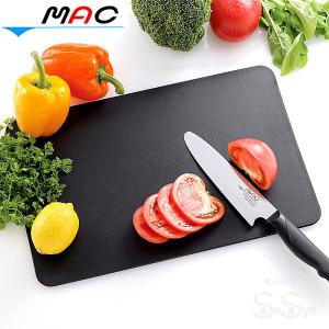 MAC エラストマーまな板 ブラック 抗菌 耐熱 マック 日本製 330g 黒 食器洗い乾燥機対応 薄い 軽い