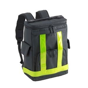 反射テープ内蔵式リュック 17L ヘルメットケース着脱 ワーカーズ現場作業用 現場用バッグ 現場作業用リュック 耐水 DIC エンドー鞄 FARVIS ファービス 2-300