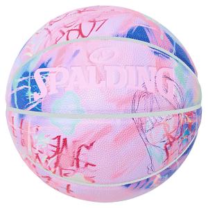 バスケットボール7号 SPALDING スポルディング 藍にいな Ai Nina プレイコンポジット 合成皮革 屋内屋外兼用 一般男子 77-517J