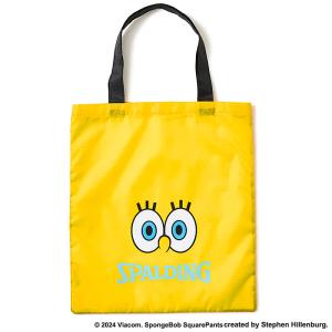 パッカブルトートバッグ スポンジボブ アイズ イエロー 50-026SBE A4サイズ 折りたたみ バスケットボールバッグ SpongeBob 正規品 限定