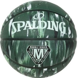 ミニバス バスケットボール 5号 マーブル ティール×グリーン×ミント 85-359J 子ども 小学生 ゴム 外用ラバー スポルディング 26SS 正規品
