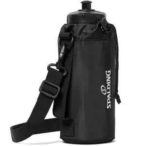 SPALDING ボトルキャリアー 保冷 ブラック×ホワイト 42-016BW ポリエステル バスケットボール スポルディング 26SS 正規品