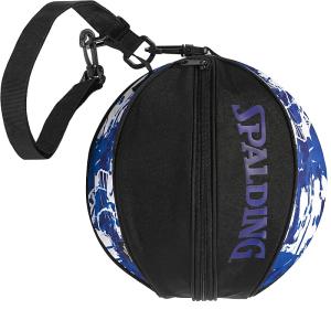 ボールバッグ グラフィティ ブルー×ホワイト 49-001GBW バスケットボール ボール収納 27cm スポルディング SPALDING 26AW 正規品