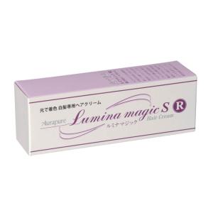 ルミナ Lumina マジックSR 40g アウラピュア 白髪染め 感光性ヘアクリーム クシ付き