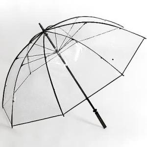 テラボゼン雨傘 特大サイズ 大きいビニール傘 特大透明傘 ホワイトローズ 日本製