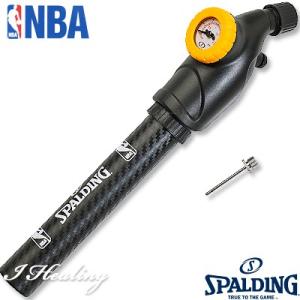 SPALDING（スポルディング） 空気圧ゲージ付 バスケットボール空気入れ