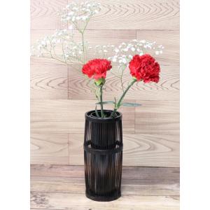 受注生産 薩摩焼 十五代沈壽官作(ちんじゅかん)白薩摩九寸花瓶 本金秋