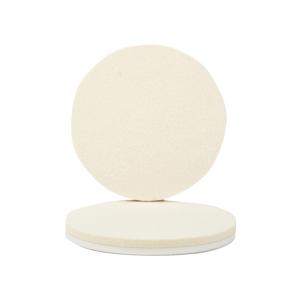 ポリッシャー用 ガラス専用 フェルトバフ 研磨 油膜除去 ウロコ汚れ落とし 輪じみ 洗車の王国