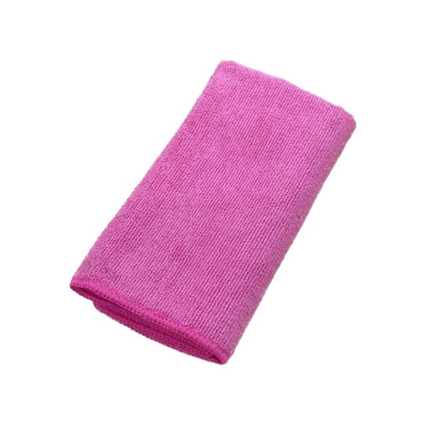 ベーシッククロス ピンク Lサイズ 40cm〜39cm 洗車グッズ 洗車タオル マイクロファイバー