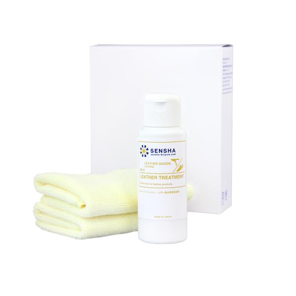 レザートリートメント for Bicycle 80ml 化粧箱+付属品 自転車 洗車グッズ レザーワ...