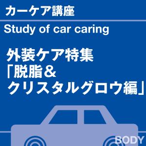 カーケア講座 外装ケア特集 脱脂&クリスタルグ...の詳細画像1