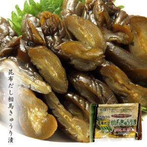 胡瓜 漬物 乳酸発酵国産 きゅうり 使用 昆布だし相馬きゅうり漬 しょうゆ漬け 代引不可 送料無料 お試し おつまみ
