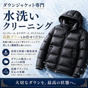 ダウンジャケット ダウンコート クリーニング ...の詳細画像1