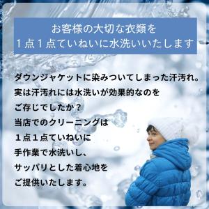 ダウンジャケット ダウンコート クリーニング ...の詳細画像4