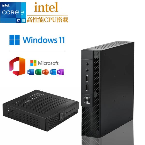 ミニPC ミニパソコン mini pc 13世代CPU Windows11Pro 初期設定済 off...
