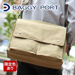 BAGGY PORT バギーポート ロウ引きパラフィン ショルダーバッグ (大) ACR-471｜sentire-one