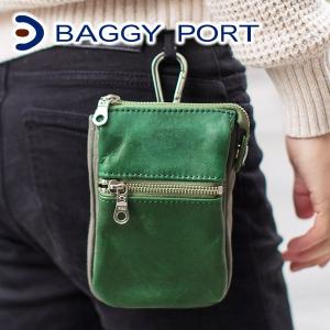 BAGGY PORT バギーポート グローブレザー スマートフォンケース ウエストポーチ YNM-215