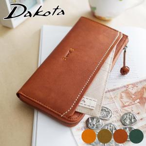 Dakota（ダコタ） 長財布 ミモザ ラウンドファスナー レザー